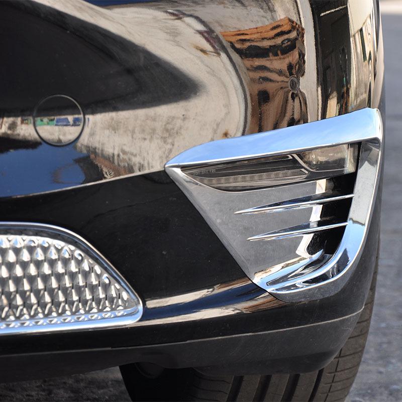Tesla Model Y Rámeček předního mlhového světla Rohový chránič Ochrana proti poškrábání Ozdoba karoserie