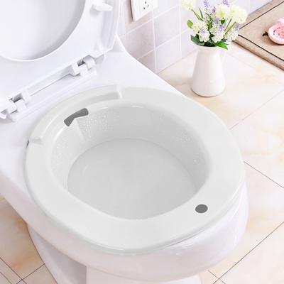 Bidet de salle de bain avec trou de suspension, résistant à la chaleur, large bord, toilettes privées pour fêtes, taille hémorroïdes, hommes âgés
