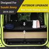 Rear Trunk Curtain Cover Storage Bag Organizer for Suzuki Jimny JB64 JB74 2019-2026 Trunk Cargo Stowing Tidying Accessories