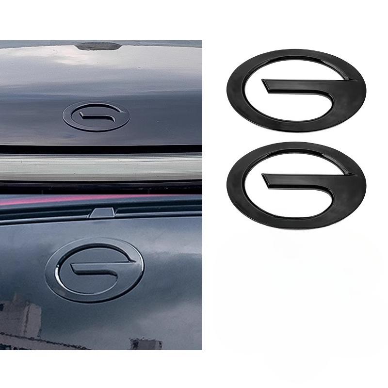AAWI1 Accessories compatible compatible for GAC Trumpchi S7 2025 2026 Car ABS Plastic Front Grille Badge Trunk Emblem Carbon fiber Head Rear Body D
