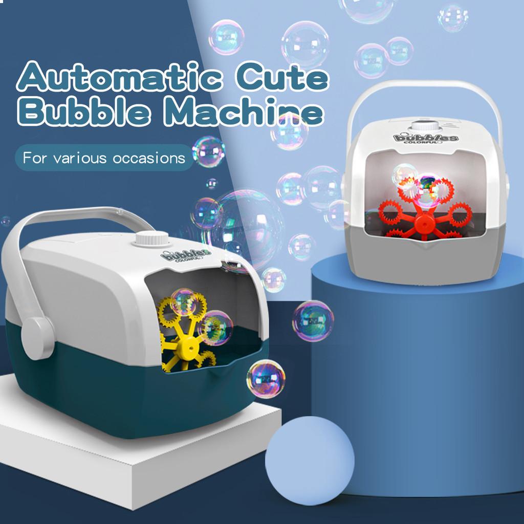 Bubble Electric Kidfriendly Machine In Case For Safe And Easy Fun Bubble