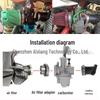 PWK Motorcycle Carburetor 21-34MM for Dirt Bikes and ATVs