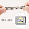 Fashionable Square Jewelry Link Accessory for Stainless Steel Bracelet Making