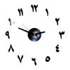 Sticker Acrylic Accessories Mirror Surface Coffee Cups Decal Silent Quartz DIY Wall Clock