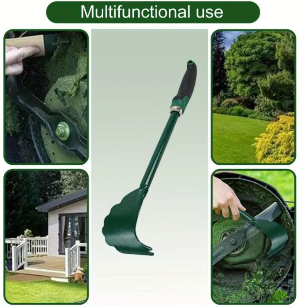 Rasenmäher-Reinigungsgerät aus Eisenkonstruktion Schwerlast-Rasenmäherreiniger Gartenwerkzeugpflege