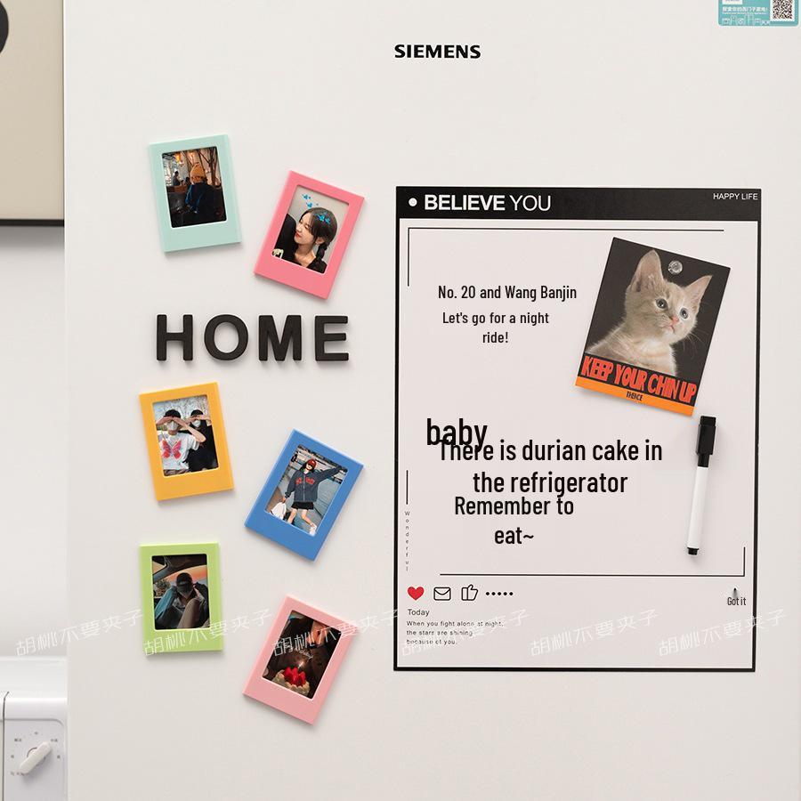Polaroid 3-calowa magnetyczna ramka na zdjęcie DIY Magnes na lodówkę