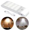 Pir Infrared Motion Sensor Usb Rechargeable Led Night Light Closet Lamp Wardrobe
