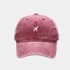 Washed Cotton Airplane Embroidered Baseball Cap Hip Hop Distressed Plane Dad Hat Adjustable Sunscreen Sun Hat