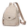 Women's Large Capacity Backpack Soft Leather Multi-Purpose Shoulder Bag