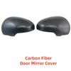 For Toyota Prius XW30 30 2009-2015 2010 2012 2013 Black Carbon Rearview Shell Car Modification Accessories Door Mirror Cover