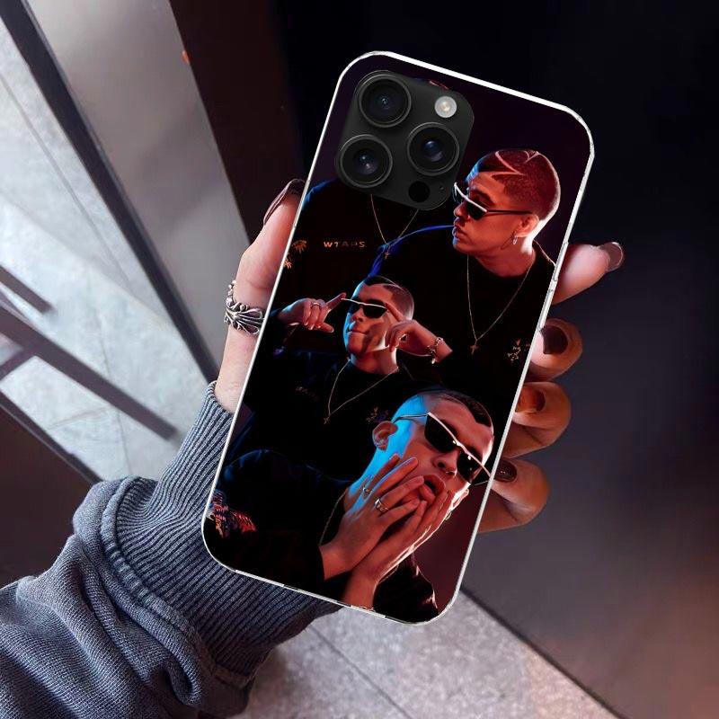 Bad Bunny X100pre Phone Case For iPhone 17 Air 16 15 Pro Max 14 Plus 13 Mini 12 11 Cover 7 8 SE Silicone Shell Print Fundas 17 A