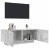 VidaXL TV Cabinet Concrete Grey 100x35x40 Cm Chipboard