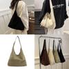 Elegant Large Capacity Nylon Shoulder Bag For Women With Trendy Street Style And Magnetic Closure