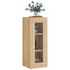 Vidaxl Wall Cabinet, Sonoma Oak, 34.5X34X90 Cm