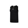 Jordan Air Logo Breathable Basketball Vest Men Tops Black CZ7851-010