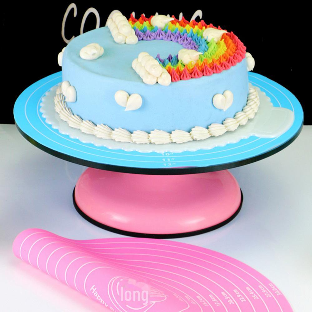 30cm Non-Slip Silicone Baking & Kneading Pad - High Temp Resistant Insulation Mat