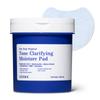 Clear Tone Care Niacin Toner Pads 100 Sheets Blue Pads Vitamin C Glutathione Alpha Arbutin Makeup Application Improvement Dark Spots Dullness Skin