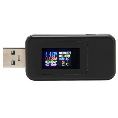 USB Tester Farbe HD Digital LCD Anzeige Leistungsmesser 0‑6.5A 4‑30V Spannung Strom Tester Multimeter