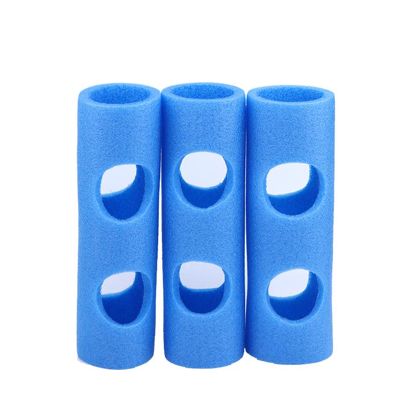 

3Pcs Epe Training Aids Swimming Pool Noodle Connectors Swimming Stick Holed Kids Swim Noodles Noodle Builder Connectors синий