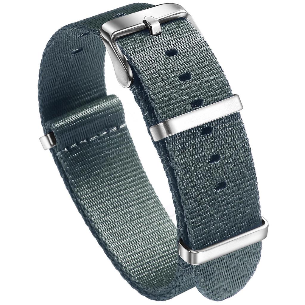 Timeless Twill Nylon Multi-color Strap - Waterproof, Lightweight & Durable 20mm/22mm Universal Fit