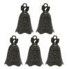 5x Mini-Jingle Bells Antique Bells Iron Bell DIY Wind Chimes Pendants Decoration