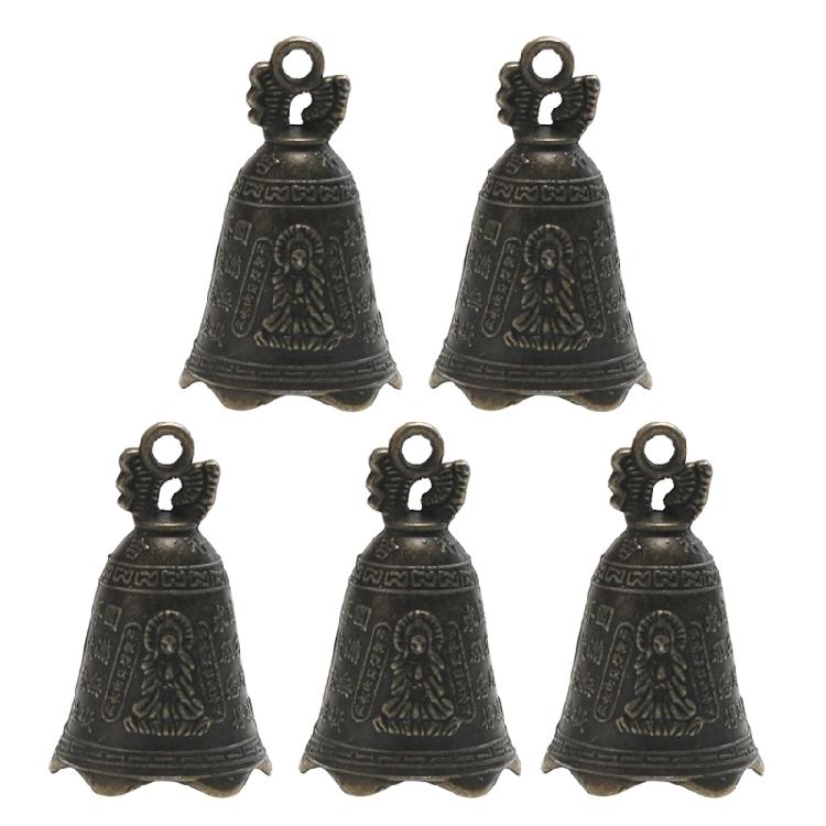 

5x Mini-Jingle Bells Antique Bells Iron Bell DIY Wind Chimes Pendants Decoration 1