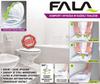 White Dp Hinges for Toilet Seat Soft Close Detachable