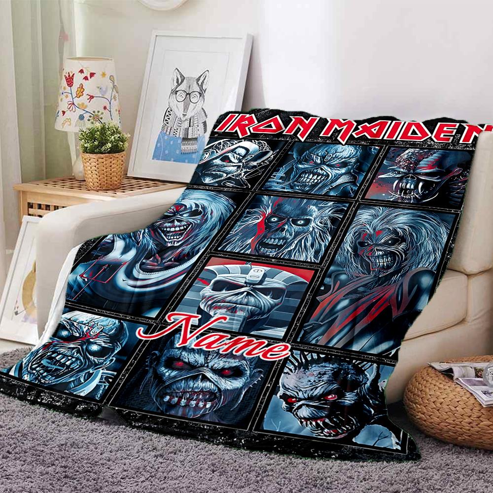 Custom Name Muppet Crossbow blanket for Couch & Bed, Plush Cozy Fuzzy Blanket Super Soft & Warm Blankets for Fall and Winter. 0908145