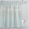 Piante Grafico Tenda da Doccia Impermeabile Tenda da Doccia Tessuto Poliestere Stampa 3D Tende da Bagno Decorazione Bagno Con Ganci