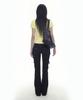 GRAVER [Unisex] Sim Cross Slim Short Sleeve T-Shirt_Yellow
