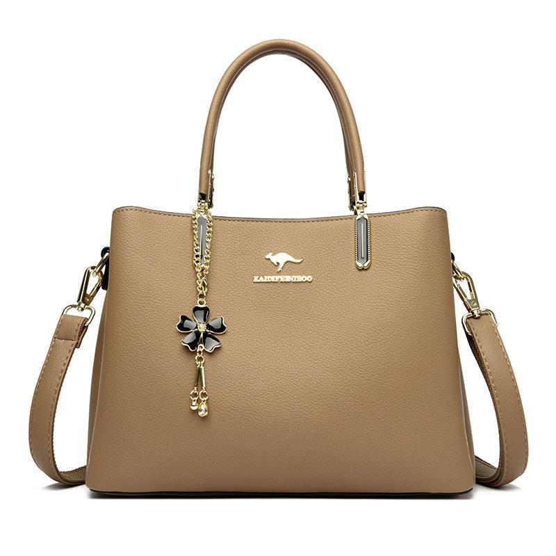 

Жіночі сумки Міські прості модні жіночі сумки великої місткості Сумки через плече середнього віку хакі