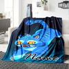 Customizable KPop Demon Hunters19 Throw Blanket – Personalized Name, All-Season Cozy Snug Blanket, Machine Washable, Personalized Blanket
