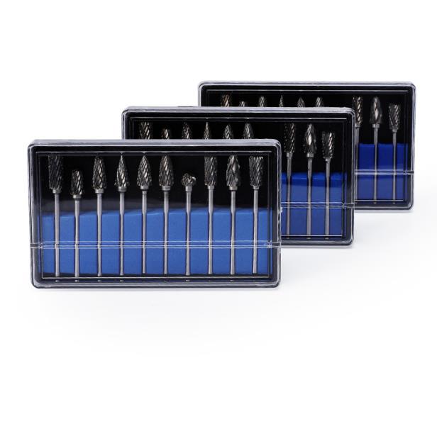 Dental Lab Polishing Tungsten Steel Grinding Head Kit