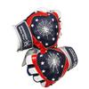 Spidergrip Nonslip Batting Gloves American (XL, Flag)