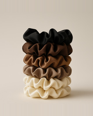 Elegáns selyemszerű hajgumi: Sokoldalú, Kiváló Minőségű Lófarktartó