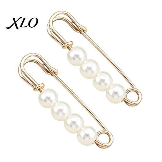 Removable Waist Tightener 2Pcs Faux Pearl for Pants, Reusable Cincher Pin Fashion Accessories Loose Jeans, No Sewing Waistband Skirts Skirt