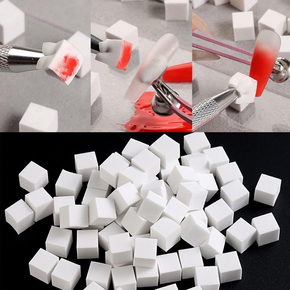 Cross-Border Mini Manicure Tools: Tofu Block Glue Sponge & Nail Art Gradient Set