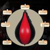 Boxing Speed Ball Hanging Boxing Ball PU Leather Hanging Punching Bag Stress Relief Boxing Reflex Ball for Muay Thai Training