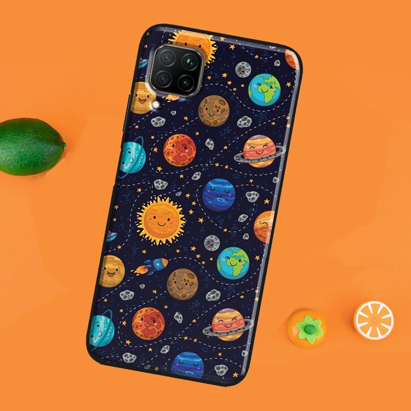 Husă de telefon Magic Space Planet Pentru Huawei P40 Lite P20 P30 Pro Nova 5T P Smart Z 2019 2021 Honor 50 10i 8X 9X