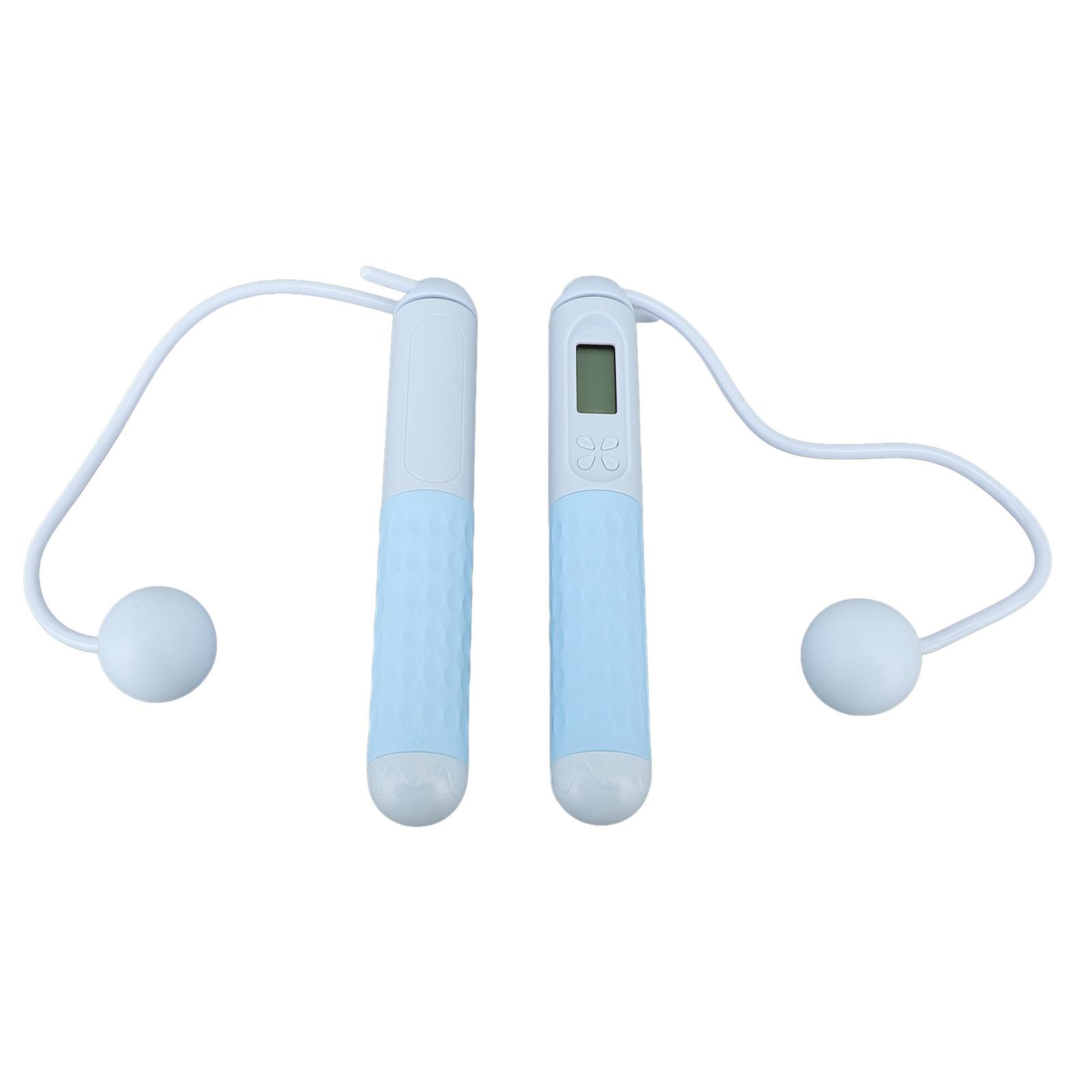 Беспроводная скакалка с гибкой регулировкой, умная скакалка для занятий фитнесом в помещении