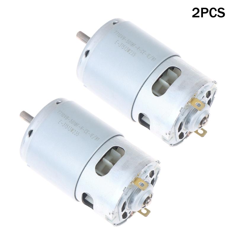 42Mm Rs-775Vc Motor Dc 24V-36V 11800Rpm High Speed Power Front Ball Bearing 775 Motor For Electric Tool Drill Saw