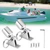 Boat Canopy Hardware 2 Pairs Boat Top Hardware With Quick Release Pin Installation Tools Heavy Duty Canopy Fixing Accessories