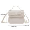 Solid Color Bow Shoulder Bag Handbag Children Small Bag Cute Bow Crossbody Bag  Gift