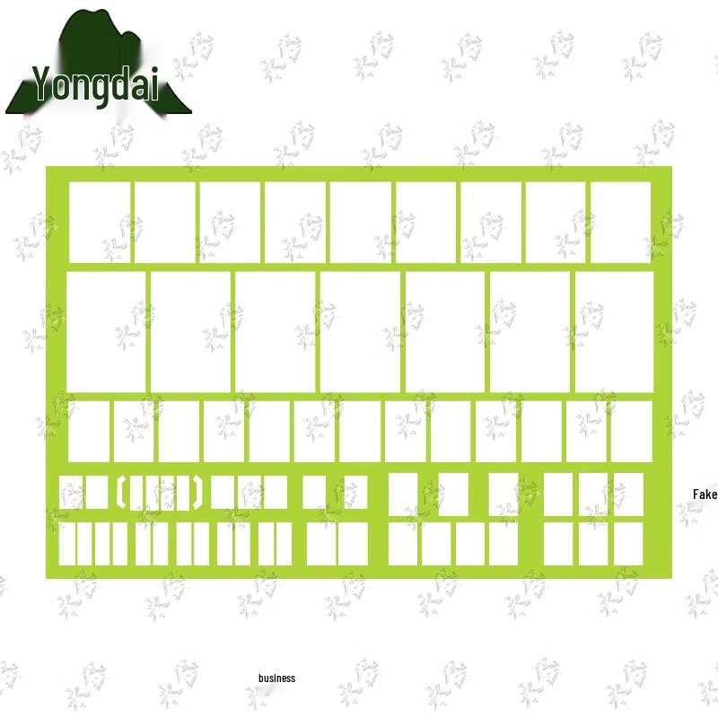 Yongdai Drawing Template Ruler