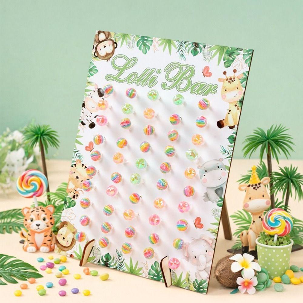 Arched Design Lollipop Stand Multicolor Lolli Display Rack Lollipop Holder  Wedding Centerpieces