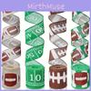 Polyester Sports Theme Ribbons In Four Distinct Styles Perfect For Event Decorations