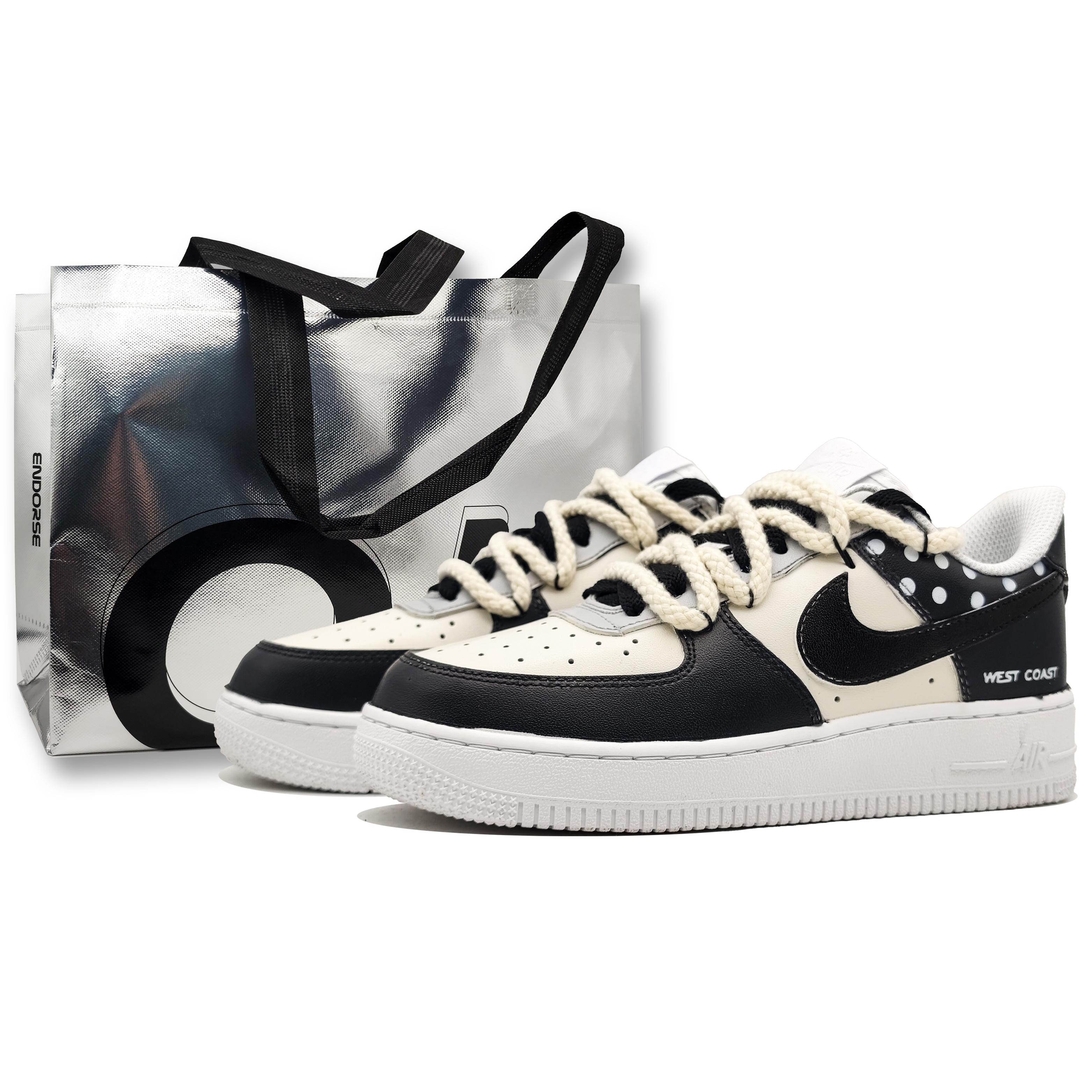 

Nike Air Force 1 Abrasion Resistant Abrasion Resistant Low top Skateboard Shoes Unisex Light Yellow Black CW2288-111(Team1353-) 38