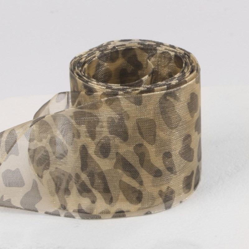 Leopards Print Sheer Ribbon Shoe Laces 140cm Long Flat Shoelaces Polyester Shoe Laces for Adults Kids Trainers Sneakers