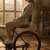 Asiento de Bicicleta con Respaldo Extra Grande para Viajes Diarios