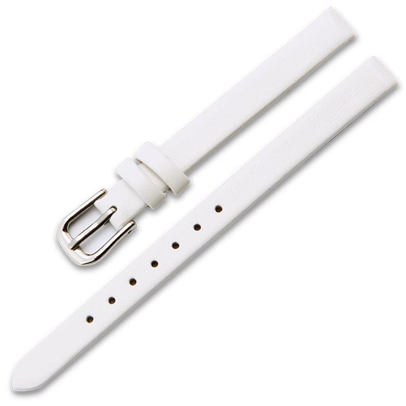 Damski miękki skórzany pasek do zegarka bransoletka - Opcje brązowy/czarny